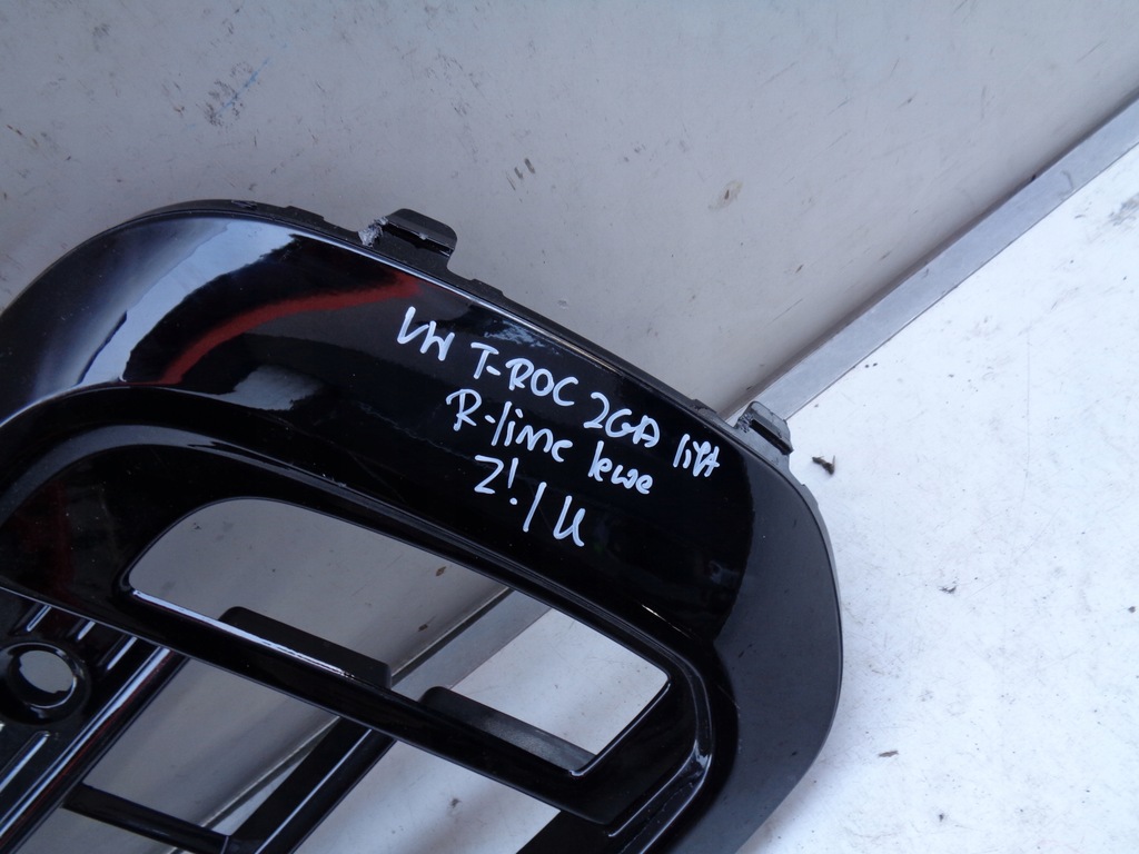 фото №2, Решітка бампера ліва vw t-roc 2ga 21- lift r-line