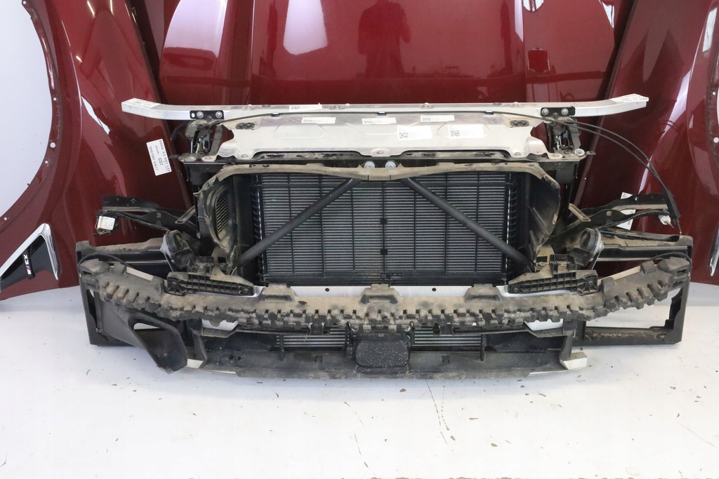 фото №9, Перед bmw x3 g01 x4 g02 lci lift капот бампер крила led m-pakiet c57 m40