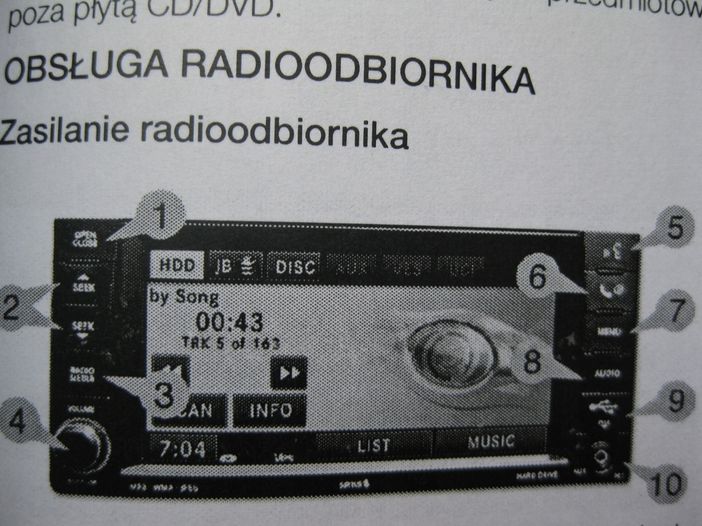 фото №11, Chrysler инструкция эксплуатации радио навигации jeep