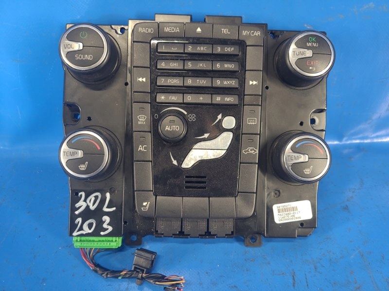 фото №1, Модуль керування обігрів volvo s60 10-13 30795271