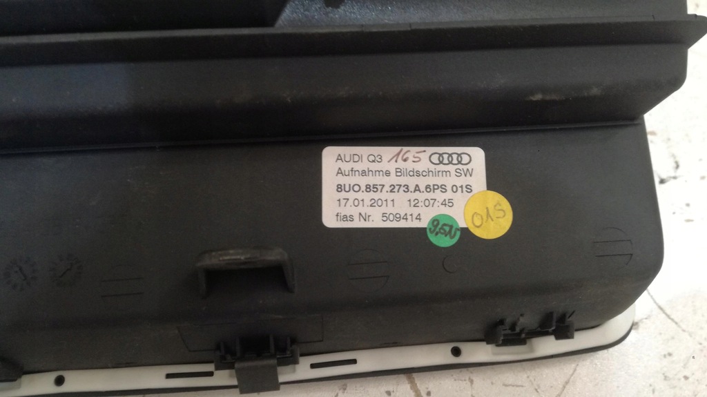 фото №9, Audi q3 8u монитор дисплей lcd 8u0857273a