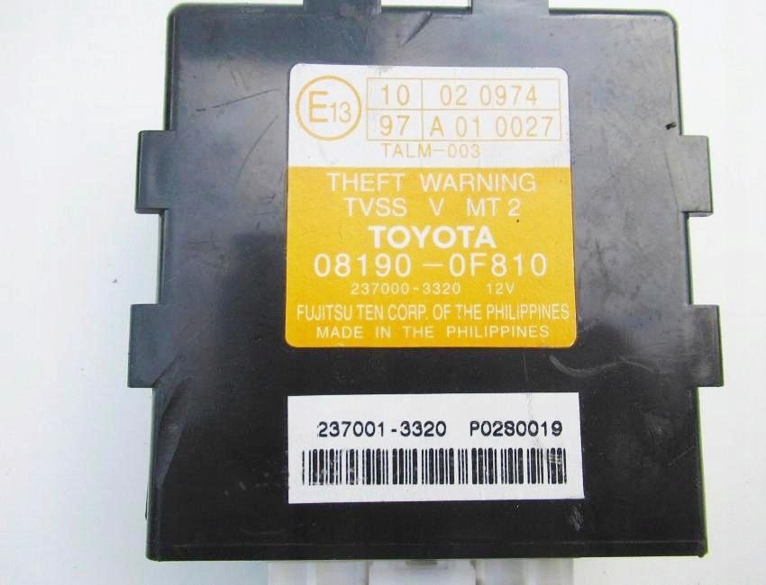 фото №1, Модуль сигналізація toyota corolla verso 08190-0f810