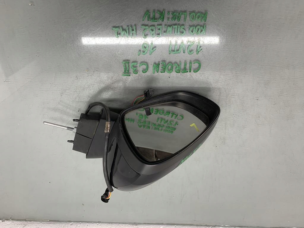 фото №1, Зеркало левая 1/5 pin ktv citroen c3 lift 1.2 vti 16 r