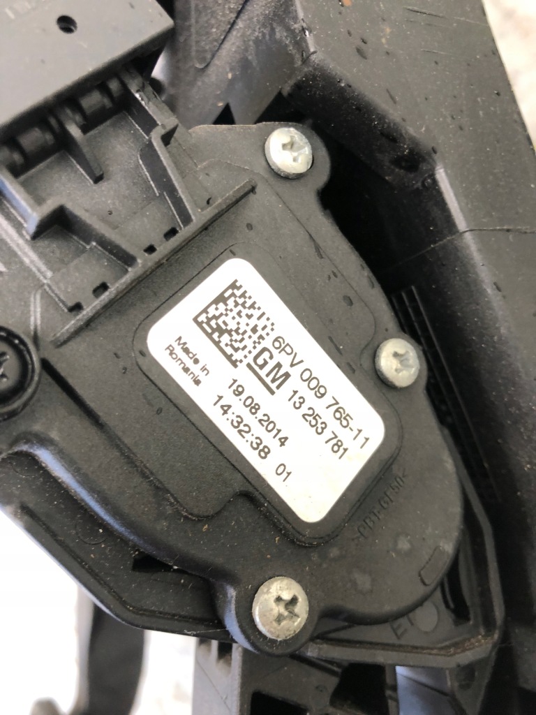 фото №7, Педаль зчеплення газу гальма opel zafira c 13407026 13253781