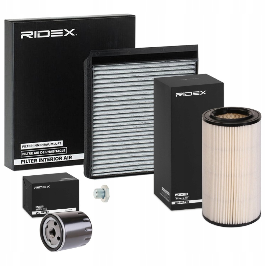 Купить Набор фильтров ridex 4055f4691 pasuje do peugeot partner combispace 5f
