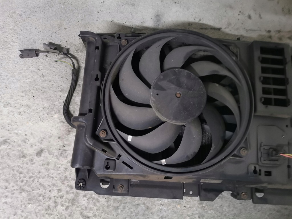 фото №9, Радиатор вентилятор citroen berlingo i 1.9d 96-10