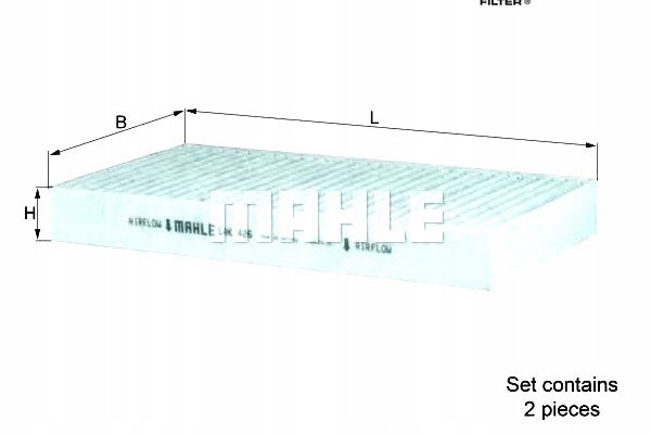 фото №2, Knecht фильтр салонный renault laguna iii 3.5 v6 b