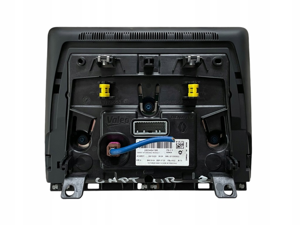 фото №3, Дисплей экран монитор renault captur ii 280346419r