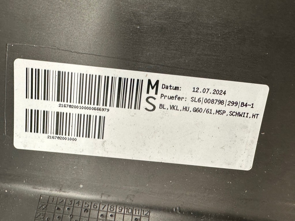 фото №6, Bmw 5 g60 бампер задняя m-pakiet europa 416