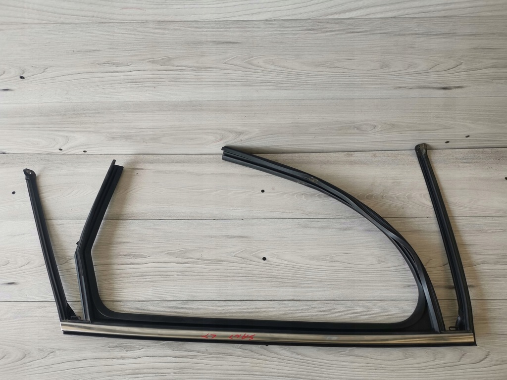 фото №1, Hyundai santa fe iv молдинг прокладка хром двері лівий задня