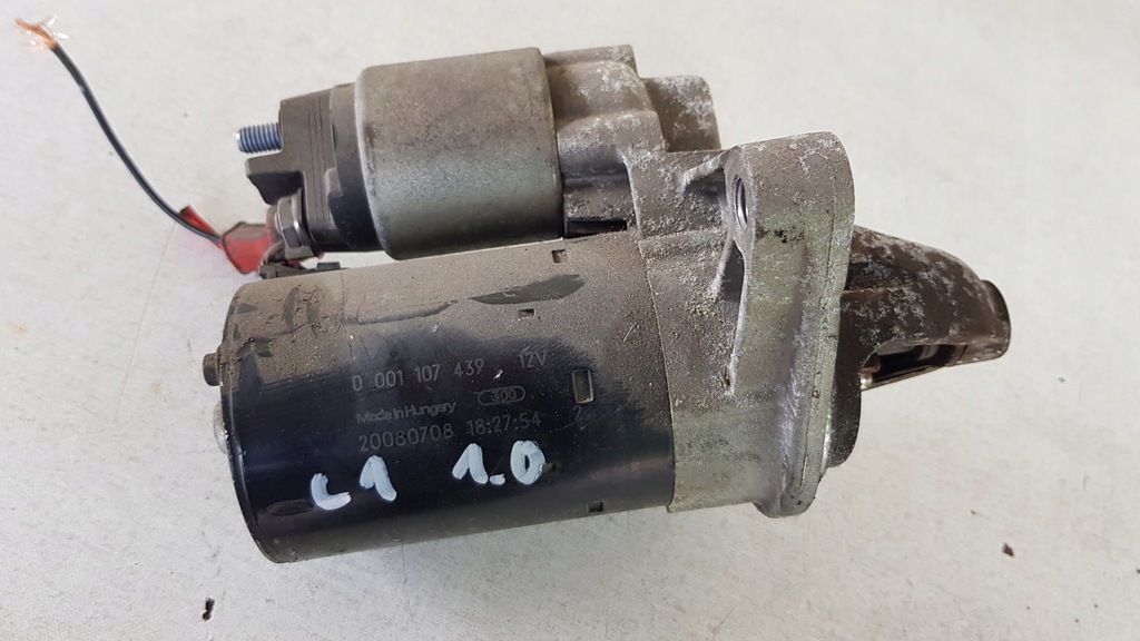 фото №1, Стартер citroen c1 1.0