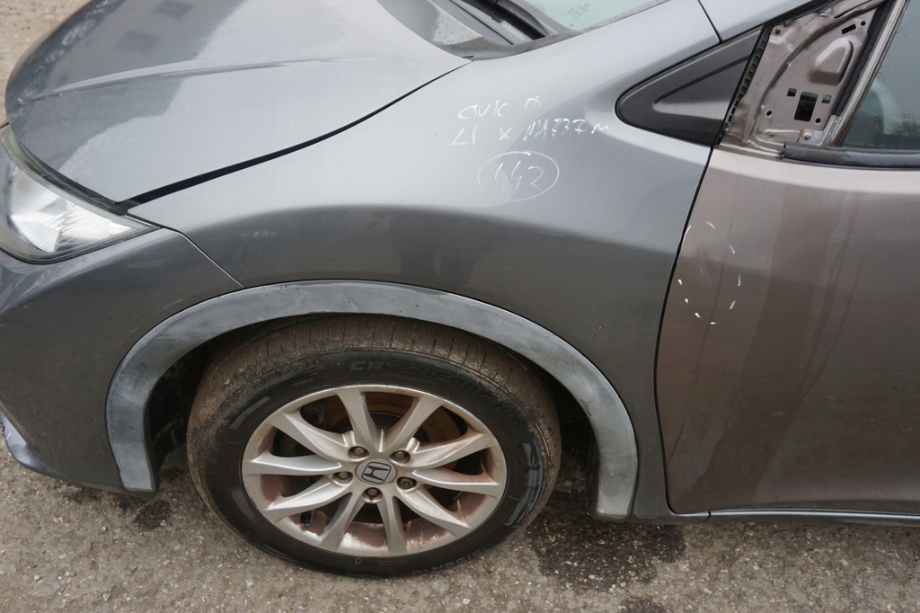 фото №1, Honda civic ix ufo лівий крила молдинг колір nh737m 2011r