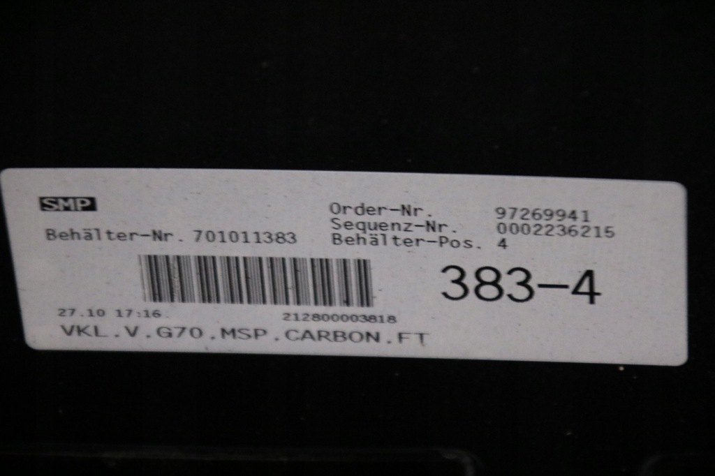 фото №12, Bmw 7 g70 i7 m-pakiet kompletny бампер перед передний c3z tansanitblau