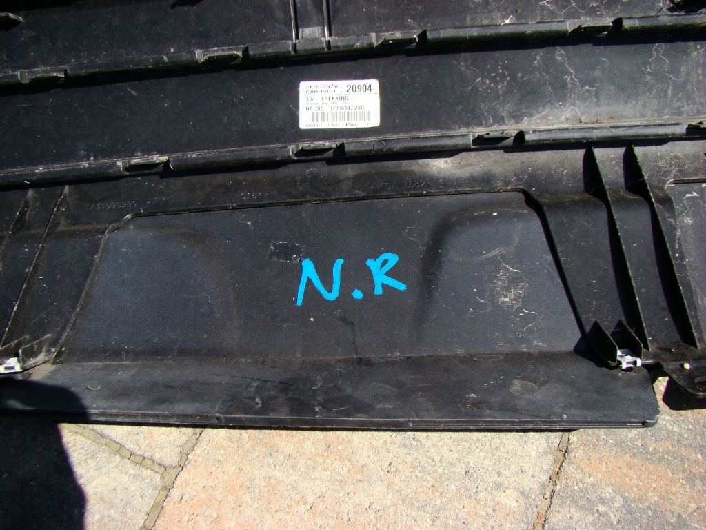 фото №8, Fiat 500 trekking накладка бампера бампер задня