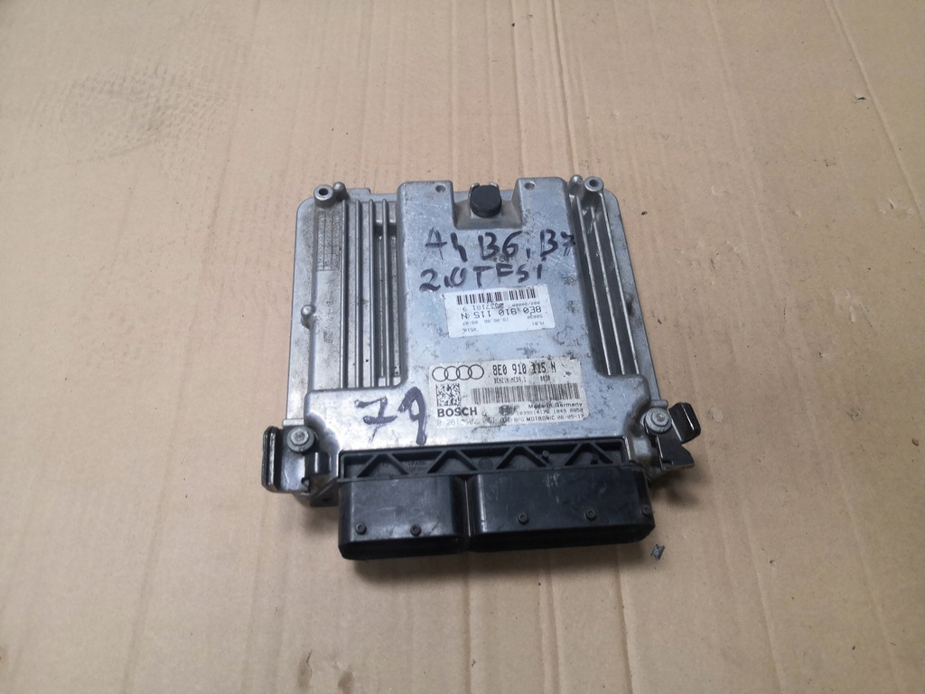 фото №1, Бортовий комп'ютер двигуна audi a4 b7 2.0 tfsi 8e0910115n