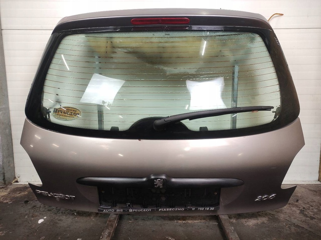 фото №15, Kompletny задня кришка багажника бампер лампа peugeot 206 hb 3d i 98-03r eyn