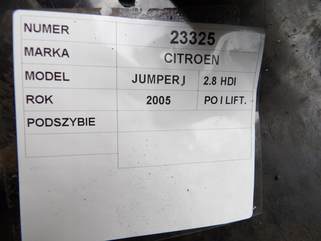 Citroen jumper 1 жабо Доставка