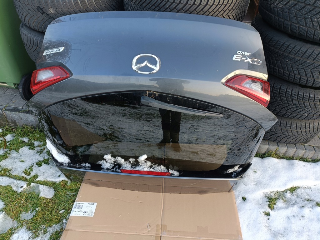 фото №1, Кришка багажника задня mazda cx-3 42a лампи led камера оригінал