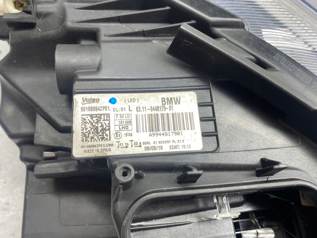 фото №9, Bmw 3 f34 gt лампа led адаптивный 9448179