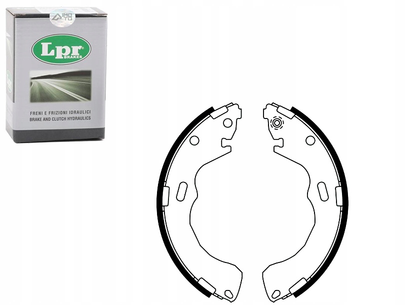 фото №1, Lpr тормозные колодки тормозные ford maverick mazda 626 v de