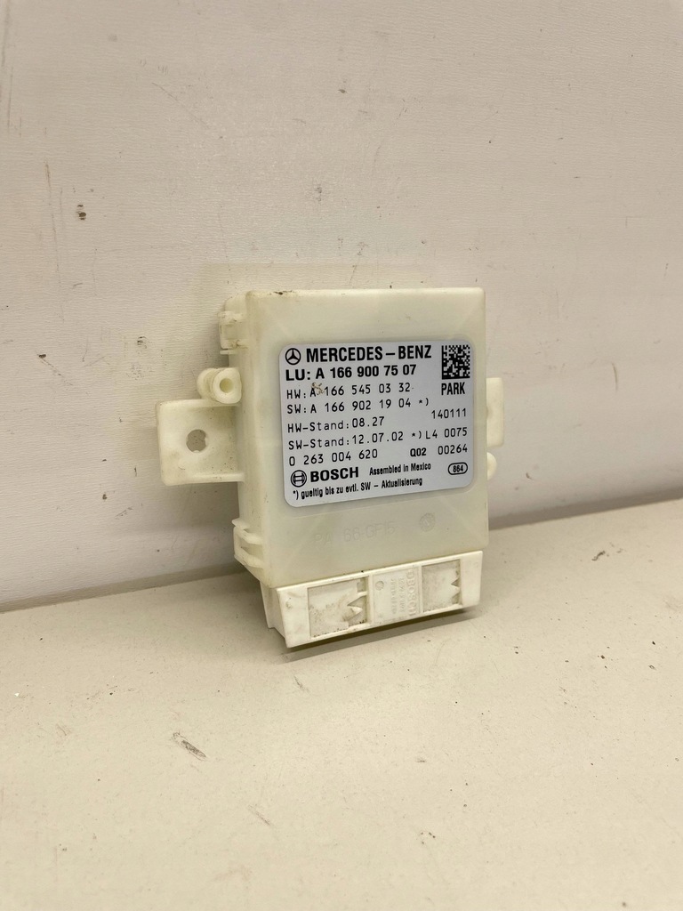 фото №1, Модуль pdc mercedes-benz ml w166 a1669007507