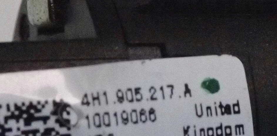 фото №8, Кнопка запуск стоп audi a8 d4 4h1905217a