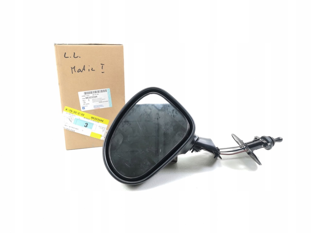 фото №1, Дзеркало ліва chevrolet spark 98-08 оригінал aso