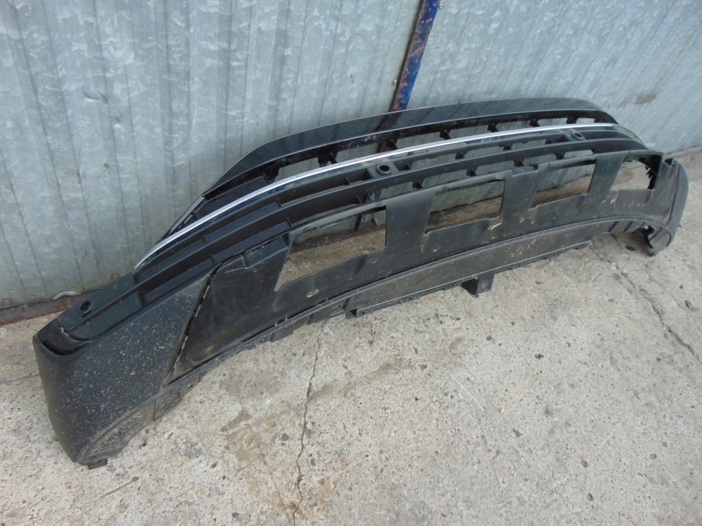 фото №11, Накладка бампера перед диффузор vw tiguan 2020-