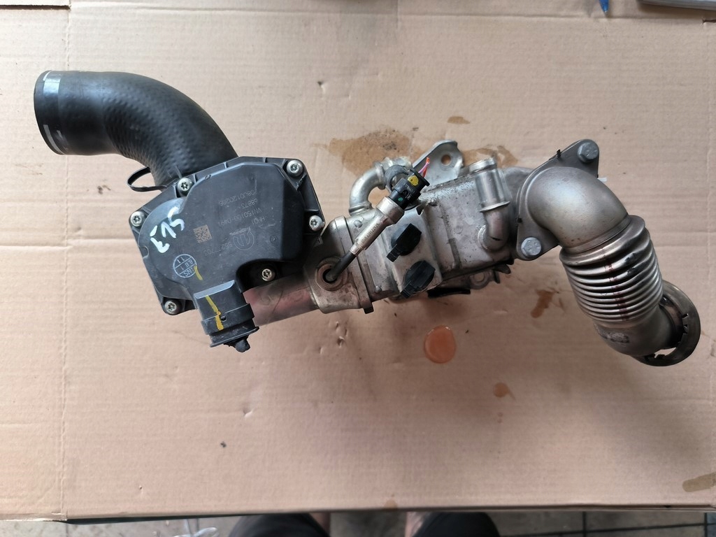 фото №3, Alfa romeo jeep 2.2. d радиатор выхлопных газов egr 55277009