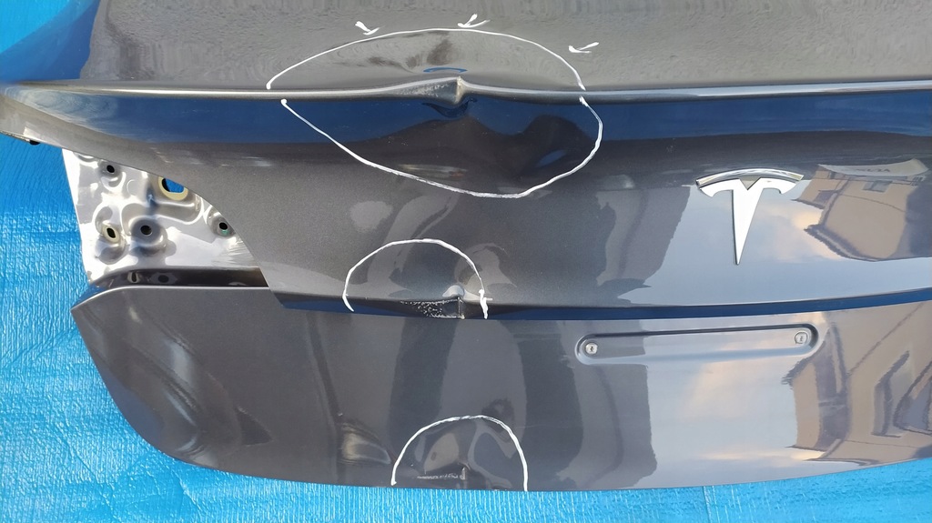 фото №9, Кришка багажника багажника tesla 3 iii lift