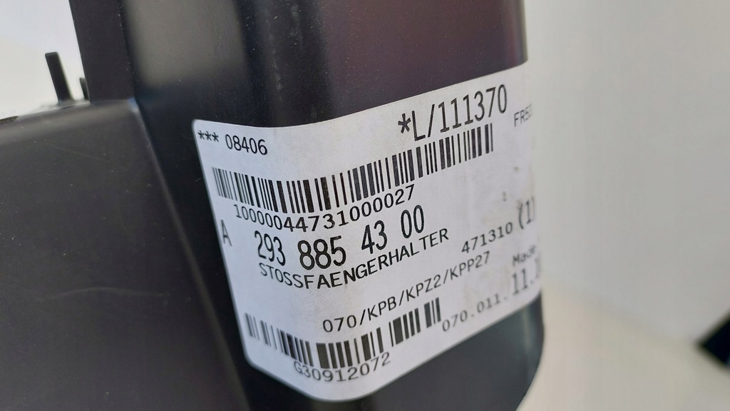 фото №7, Mercedes eqc w293 направляющая кронштейн бампера левый задняя nowe