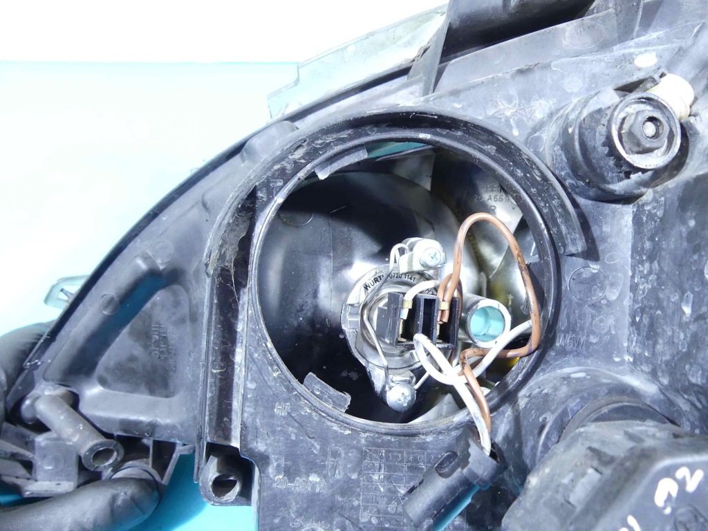 фото №10, Фара правый обычный mercedes ml w163 lift eu