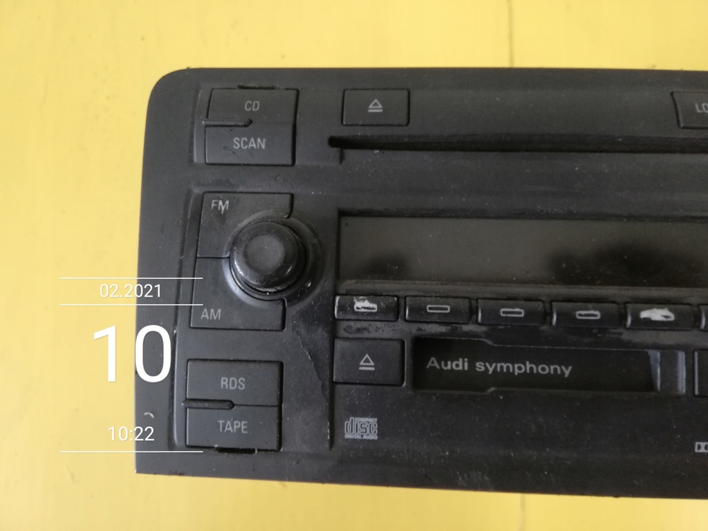 фото №2, Audi a3 8p радіо радіопрогравач cd mp3