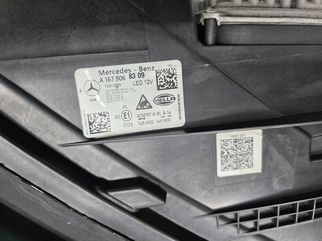 Mercedes gle w167 lift 23+ лампа перед левая full led multibeam a1679068309 Киев