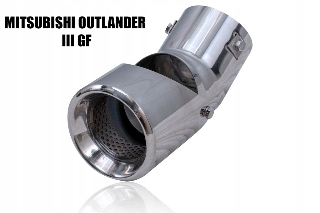 фото №1, Універсальна наконечник вихлоп отвір монтажний 72mm