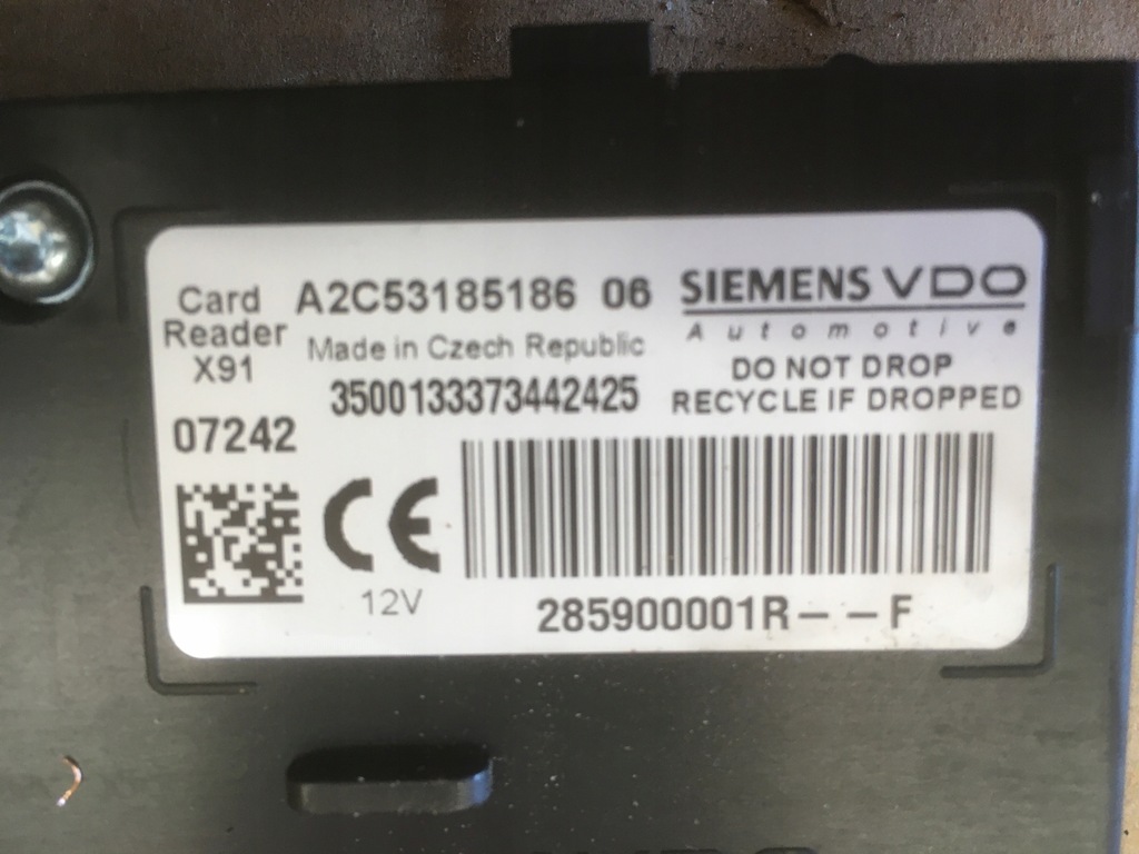 фото №4, Замок запалювання laguna iii 285900001r