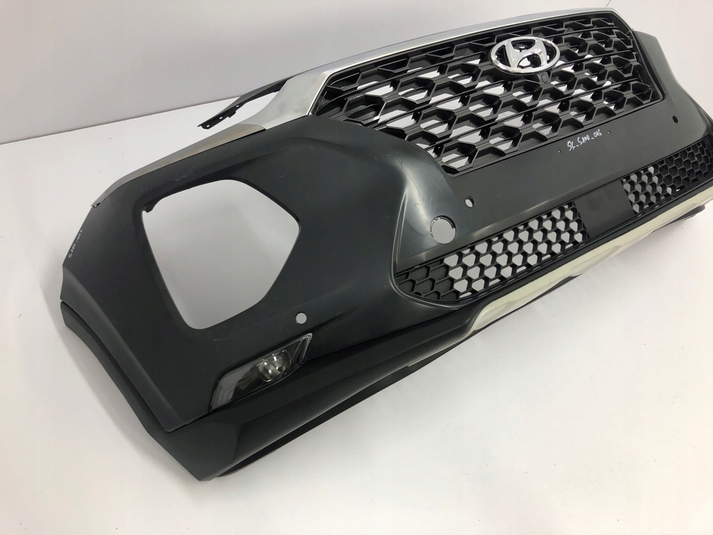 фото №8, Hyundai santa fe iv 2019 бампер передній