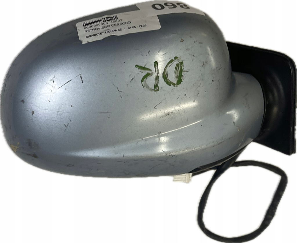 фото №6, Дзеркало праве електричний 5 pin chevrolet tacuma 00-08r
