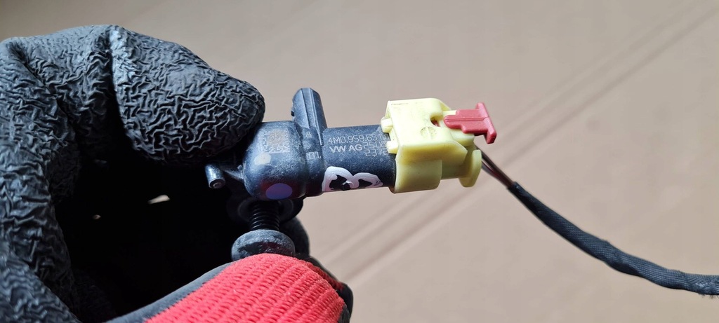 фото №6, Rs5 8w lift s5 a5 датчик ударный штекер колодка 4m0959651 a4 b8 8w s4