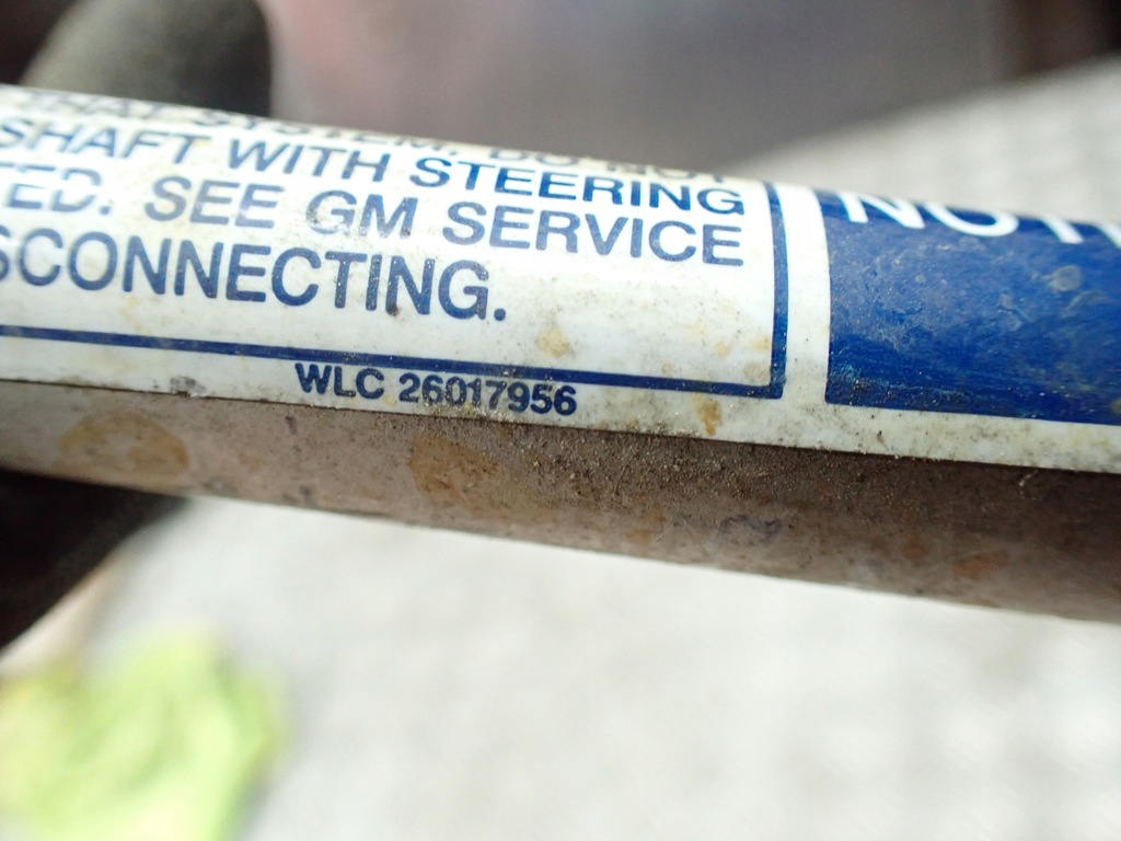 фото №10, Колонка рулевая крестовина chevrolet corvette c5