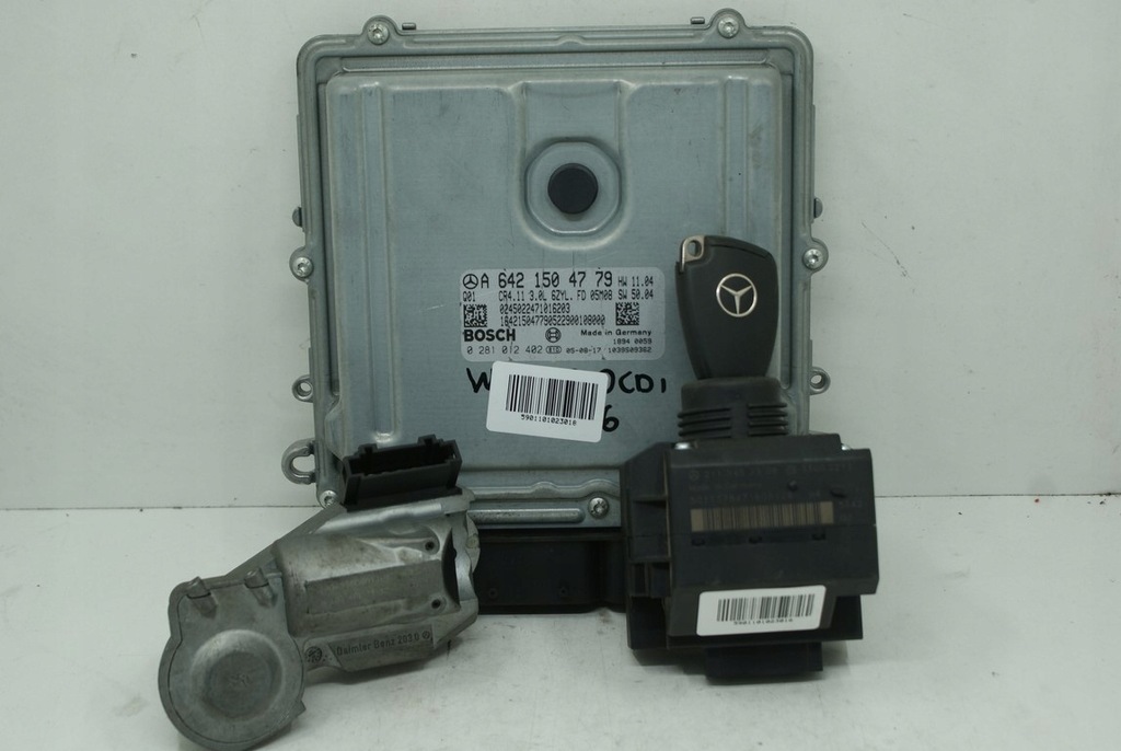 фото №8, Mercedes w211 набор a6421504779 бортовой компьютер 3.0 cdi