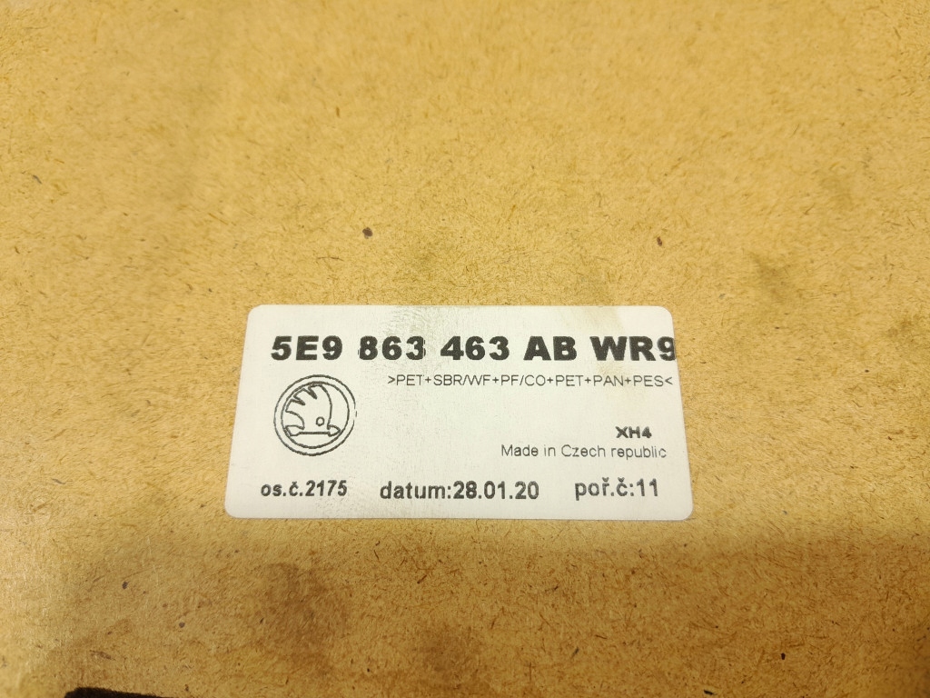 фото №5, Skoda octavia iii lift kombi обшивка пол багажника 5e9863463ab