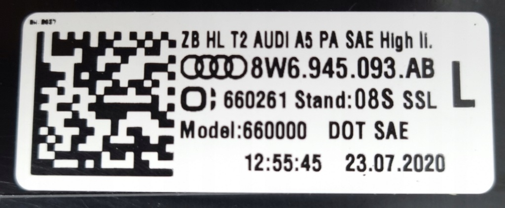 фото №15, Лампи задня matrix dynamic audi a5 8w f5 8w usa lift