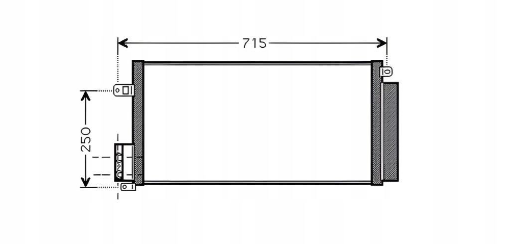 фото №1, Конденсатор, кондиціонер. alfa romeo giulietta 10-