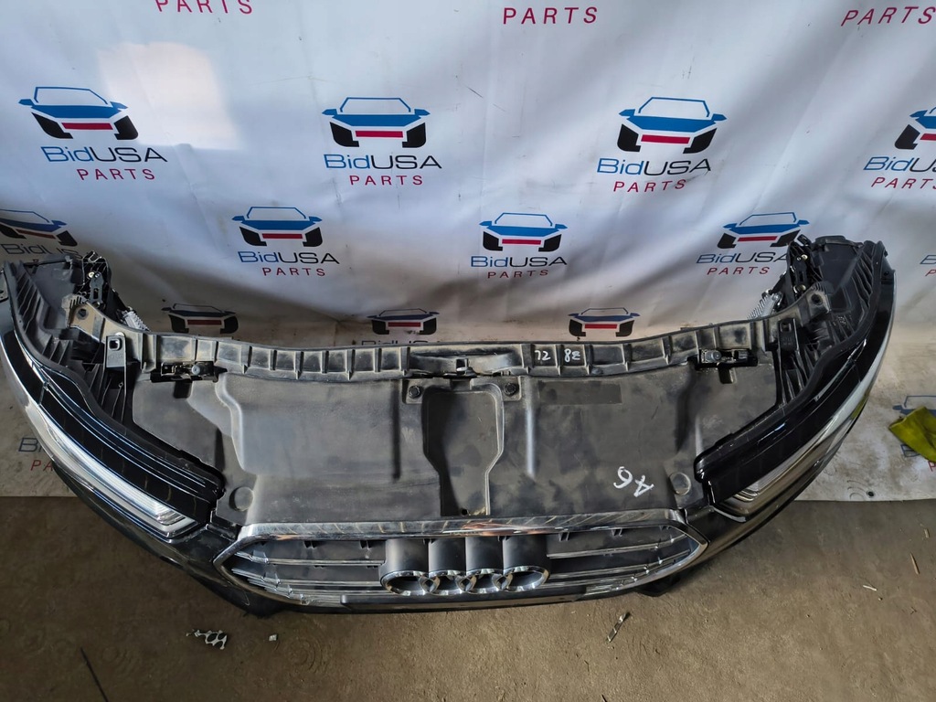 фото №5, Бампер передній kompletny лампи full led радіатор audi a6 c7 lift 3.0