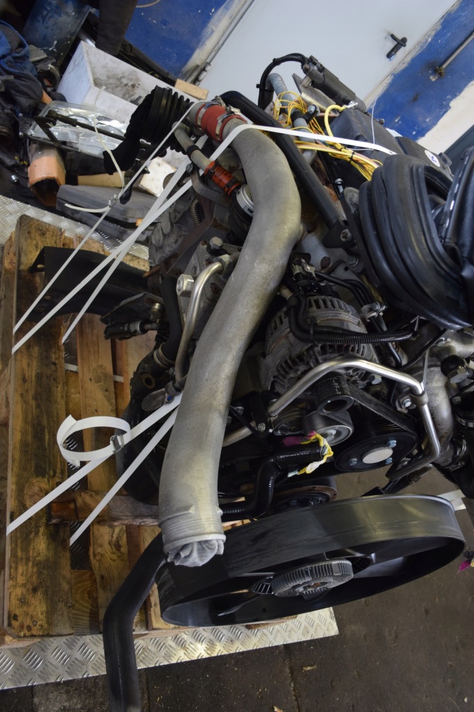 Kompletny двигатель man tgl d0834 2014 niski пробег с Разборки