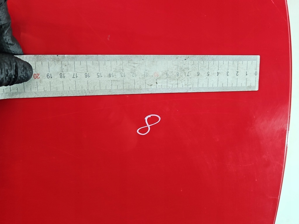 фото №10, Дверь задняя правое hyundai i10 i 08-13 красный h4