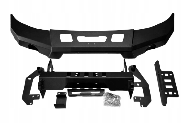 фото №11, Бампер передний стальной с плита лебёдка suzuki jimny od 2018