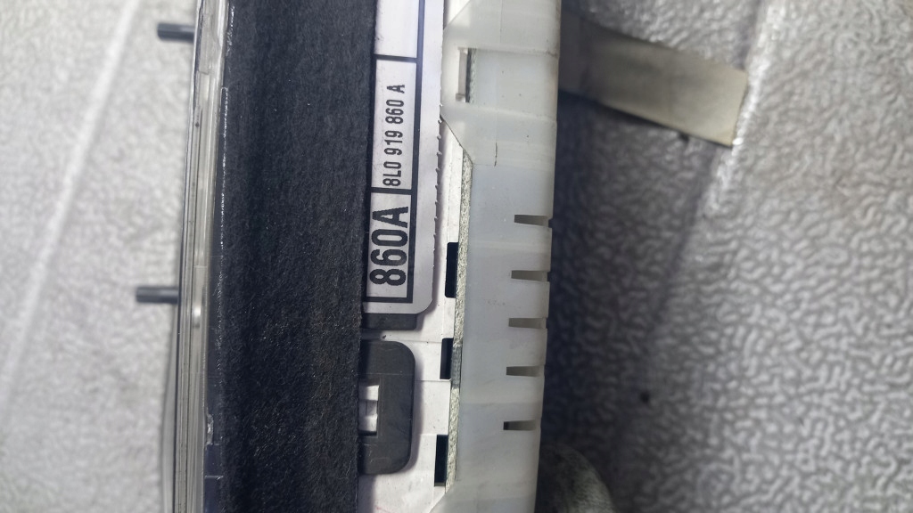 фото №5, Лічильник audi a3 8l 97r hb 1.6b 8l0919860a