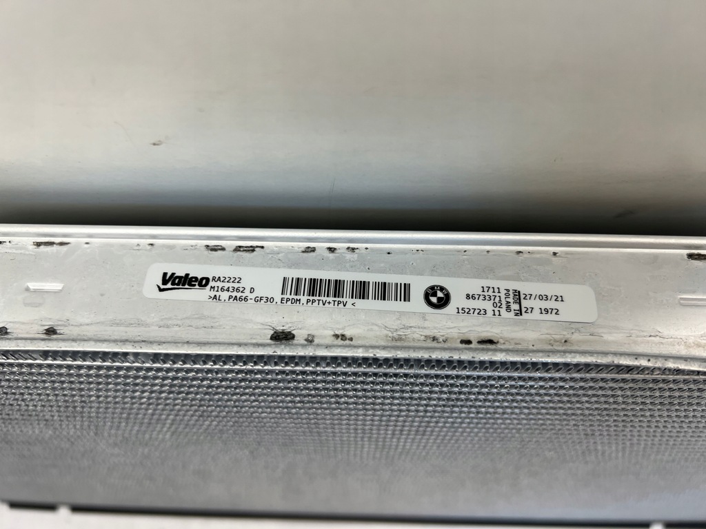 фото №6, Bmw i8 i12 i15 радіатор wody оригінал nowa oem